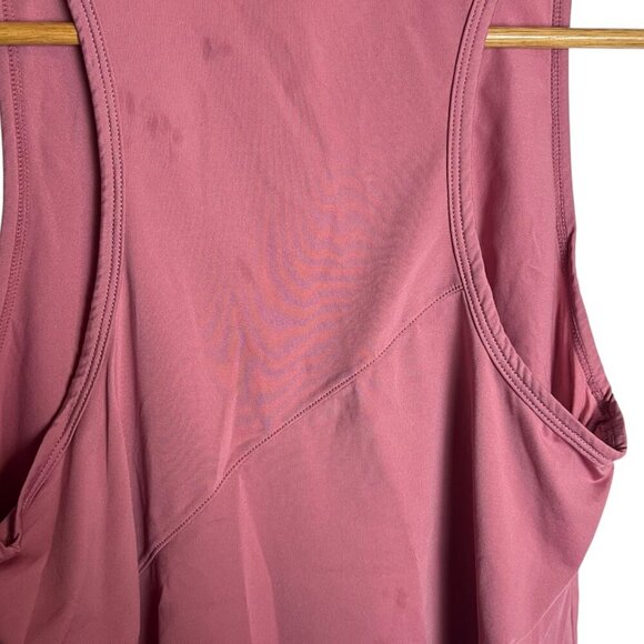 5/$25 Gymshark Women's S‎ Tank Top Asymmetric Dusky Pink Sporty Athletic - Picture 5 of 5